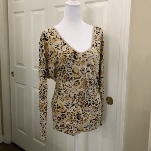 Michael Stars animal print top ⭐️